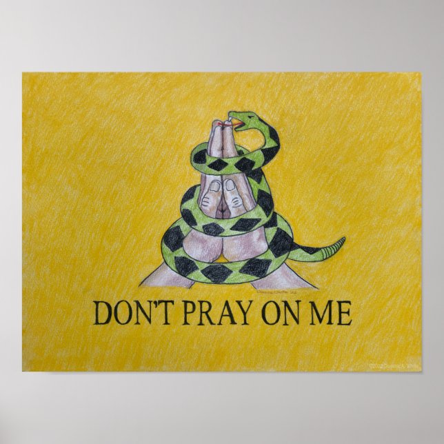 Don't Pray On Me Poster (Front)