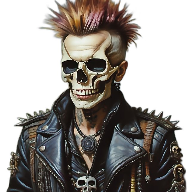 Dont Quit punk skull guy, T-Shirt (Creator Uploaded)