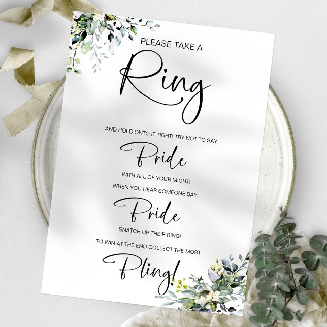 Don't Say Bride Bridal Shower Game Invitation (Creator Uploaded)