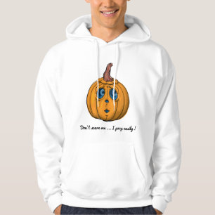 Don't scare me i poop easily hoodie
