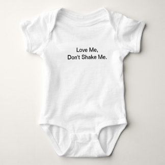 Don't Shake Me Onsie Baby Bodysuit