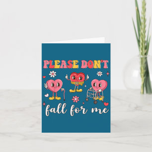 Don't Shirt Don' Fall Physical Therapy Valentine's Card