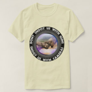 Don't Shoot Us Elephant Tug of War T-Shirt