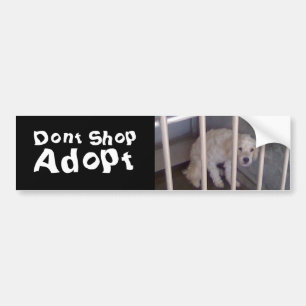 Dont Shop Bumper Sticker