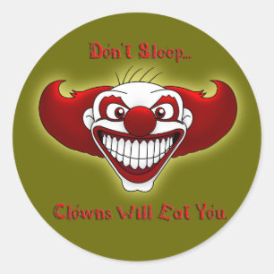 Don't Sleep... Classic Round Sticker