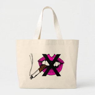 DON'T SMOKE LARGE TOTE BAG