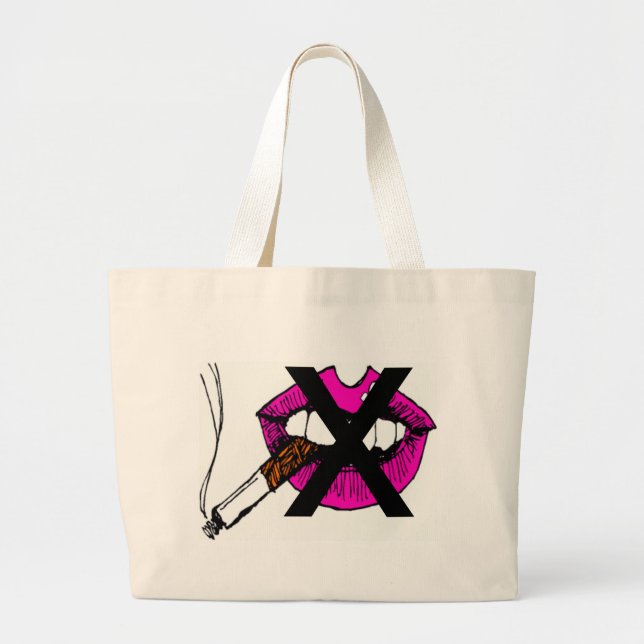 DON'T SMOKE LARGE TOTE BAG (Front)