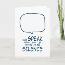 Don't Speak