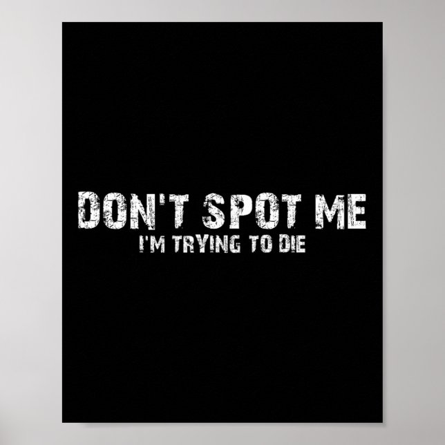 Don't Spot Me1  Poster (Front)