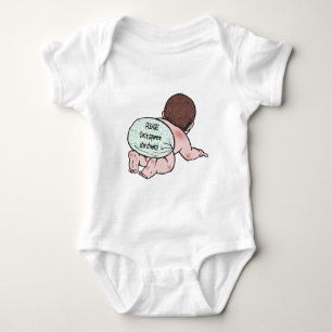 Don't Squeeze the Cheeks Baby Bodysuit