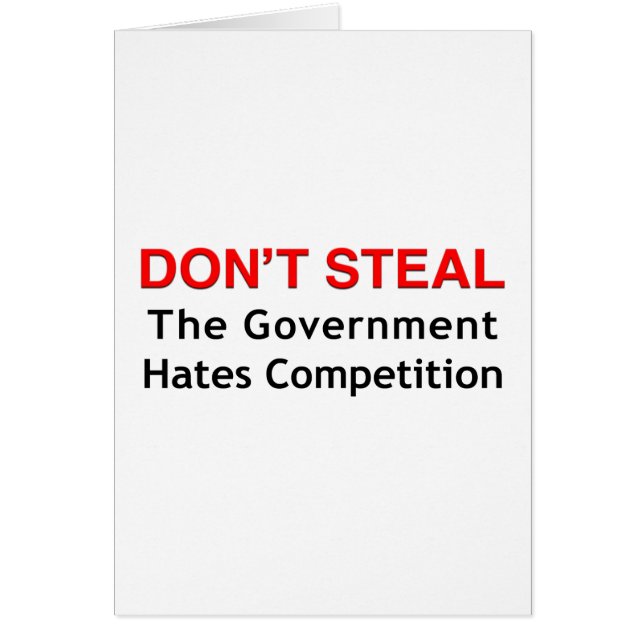 Don't Steal (Front)