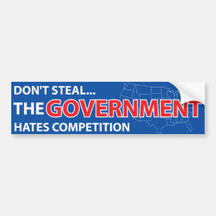 Don't Steal Bumper Sticker