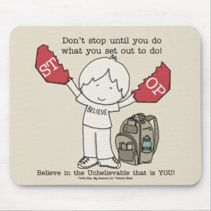 Don't Stop Mouse Pad