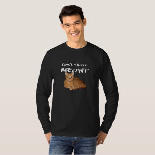 Don't Stress Meowt - Orange Cat Stress Me Out T-Shirt