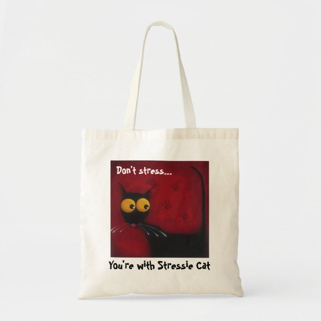 Don't stress... tote bag (Front)