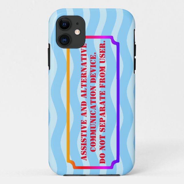 Don't Take Away AAC colour Case-Mate iPhone Case (Back)