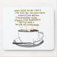 Don't Talk Need Coffee