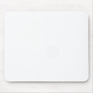 Dont Talk To Me Im Counting Funny Crochet  Mouse Pad