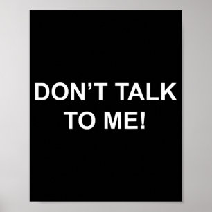 Don't Talk To Me Secret Masked Performer Poster