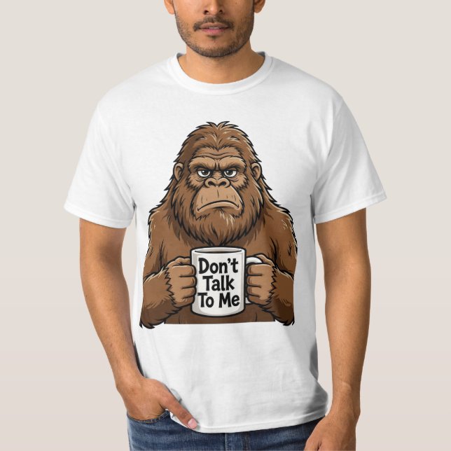 Dont talk to me t shirt (Front)