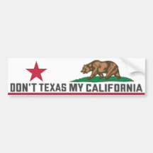 Don't texas my California