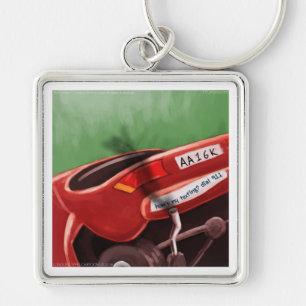 Dont Text & Drive Rick London Funny Key Ring