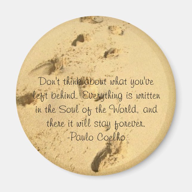 Don't Think about What You've Left Behind Magnet (Front)