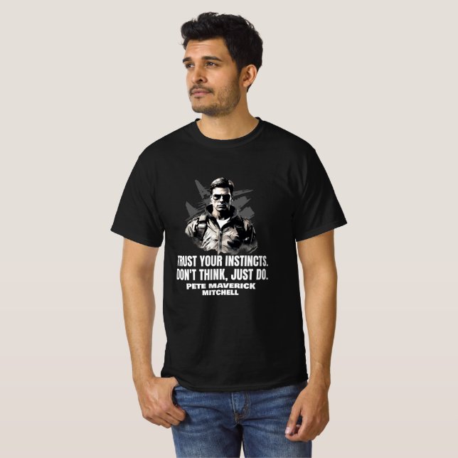 Don't think, just do. T-Shirt (Front Full)