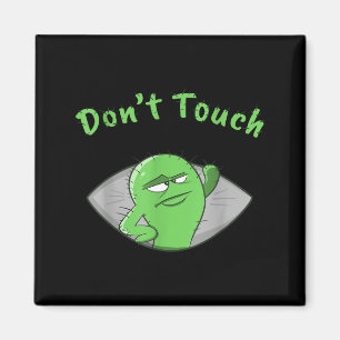 Don't touch belly pregnancy announcement mother's magnet