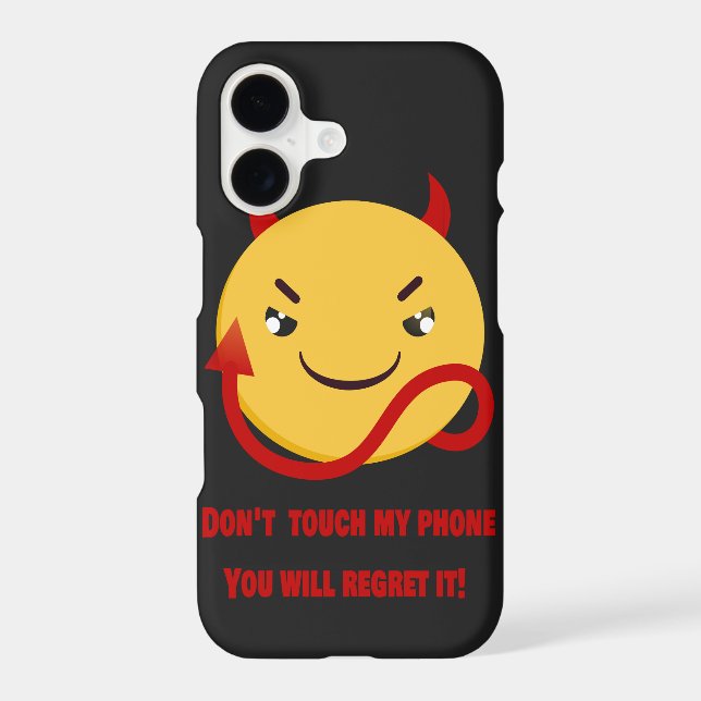 Don't Touch Case-Mate Barely iPhone X (Back)