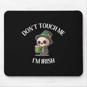 Don't Touch Me, I'm Iri-shirt Mouse Pad