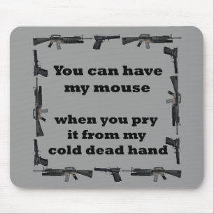 Don't touch mouse pad