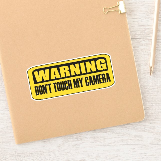 don't touch my camera (Notebook)