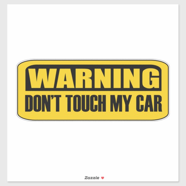 don't touch my car (Sheet)