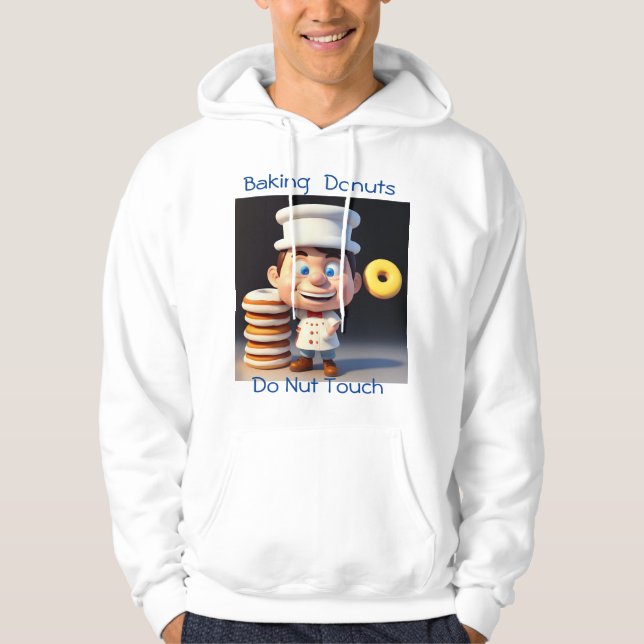 Dont Touch My Donuts, Hoodie (Front)