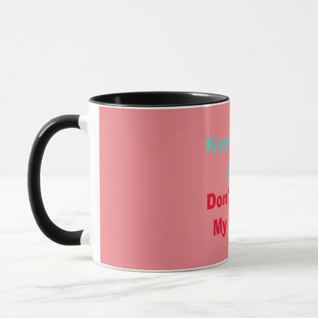 Don't Touch My Food Mug (Left)