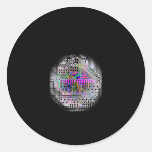 Dont Touch My Gerbers  Classic Round Sticker