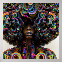 Don't Touch My Hair Black Melanin Afro Queen Crown