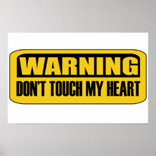 don't touch my heart poster
