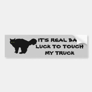 Don't Touch My Truck Bumper Sticker