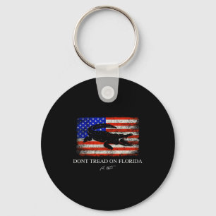 Don't Tread On Florida Governor Ron Desantis 2022 Key Ring