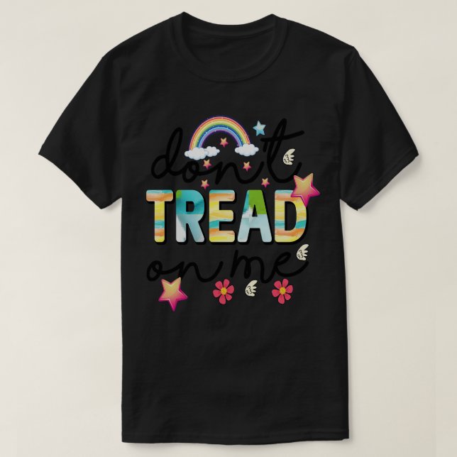 dont tread on me 1 T-Shirt (Design Front)