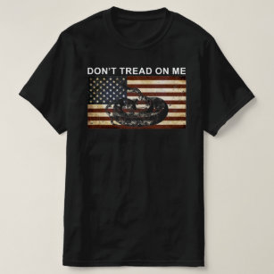 DONT TREAD ON ME AMERICAN FLAG T-Shirt