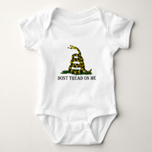 Dont Tread On Me Baby Bodysuit