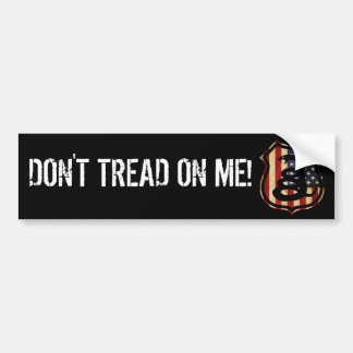 DON'T TREAD ON ME! BUMPER STICKER