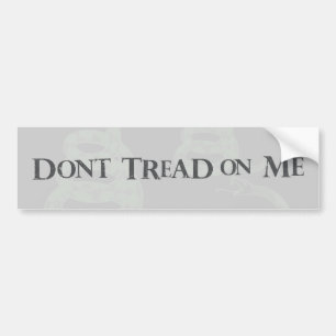 Don't Tread on Me Bumper Sticker