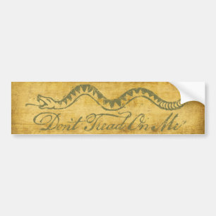 Don't Tread On Me Bumper Sticker