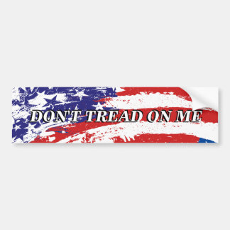 Don't tread on me - Bumper Sticker
