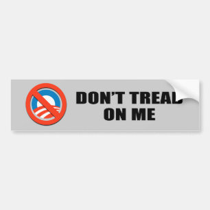 Don't Tread on me Bumper Sticker