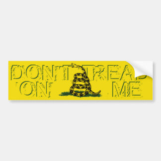 Don't Tread On Me Bumper Stickers